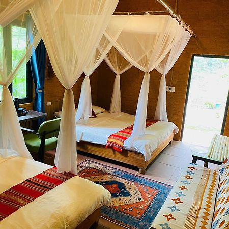 Pu Luong Homestay & Tours Huong Ba Thuoc Ngoại thất bức ảnh