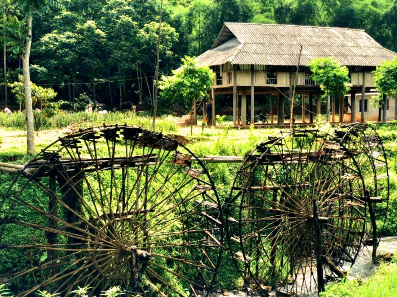 Pu Luong Homestay & Tours Huong Ba Thuoc Ngoại thất bức ảnh