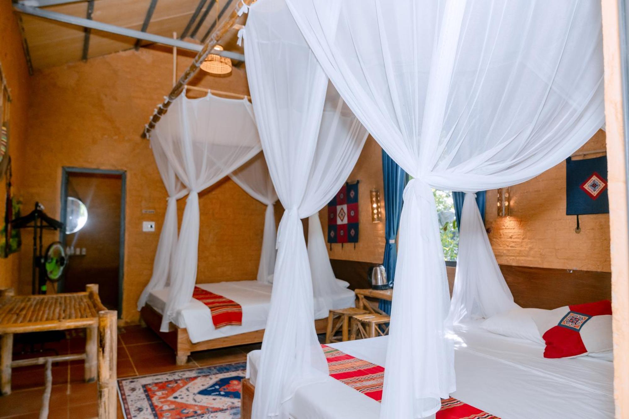 Pu Luong Homestay & Tours Huong Ba Thuoc Ngoại thất bức ảnh