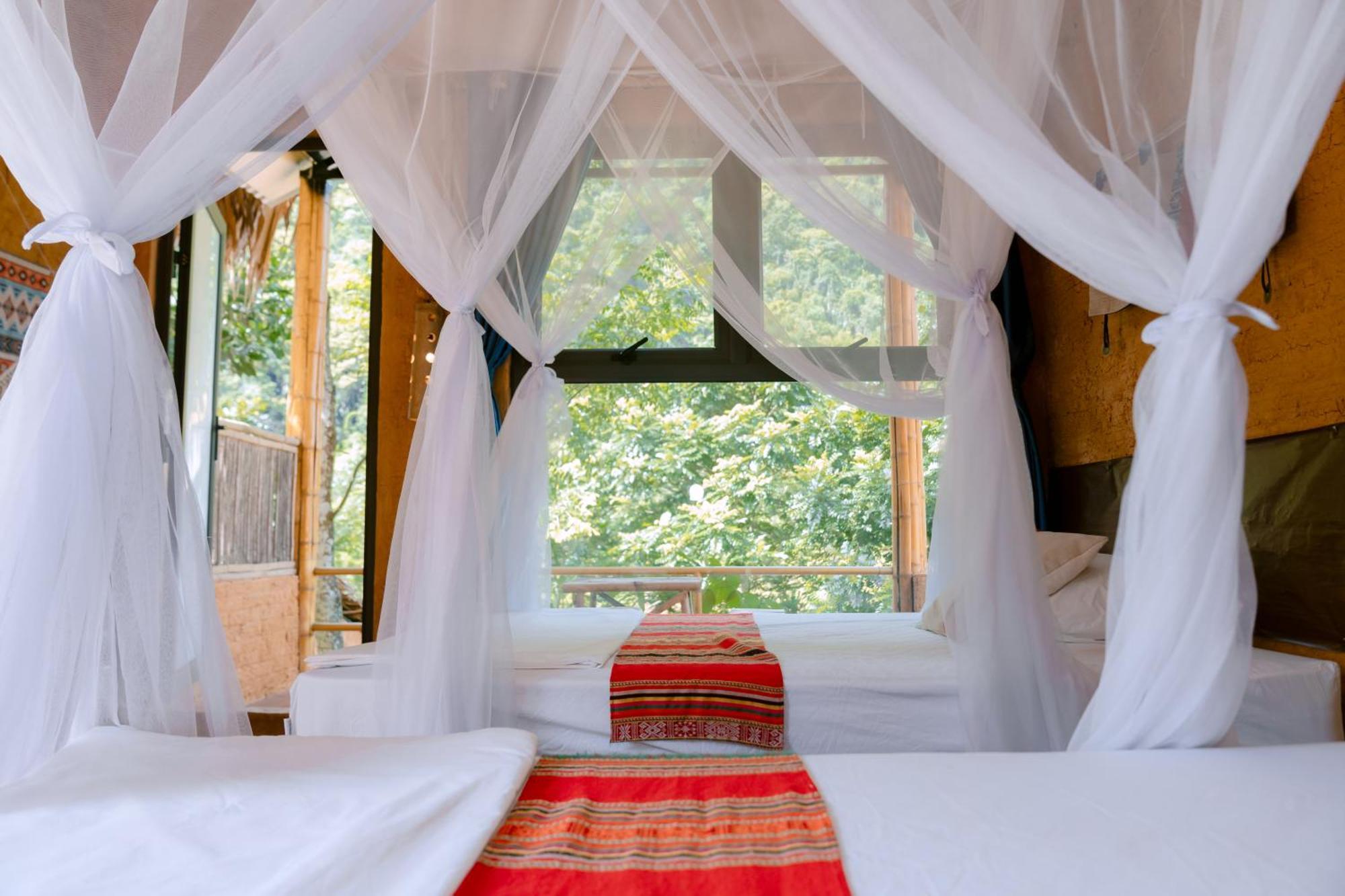 Pu Luong Homestay & Tours Huong Ba Thuoc Ngoại thất bức ảnh