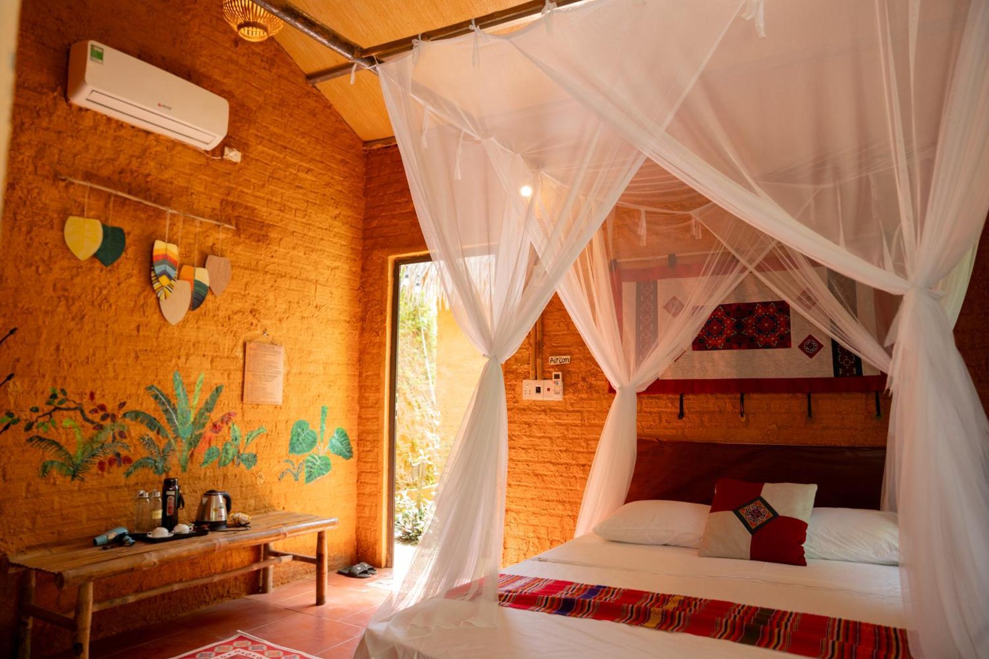 Pu Luong Homestay & Tours Huong Ba Thuoc Ngoại thất bức ảnh