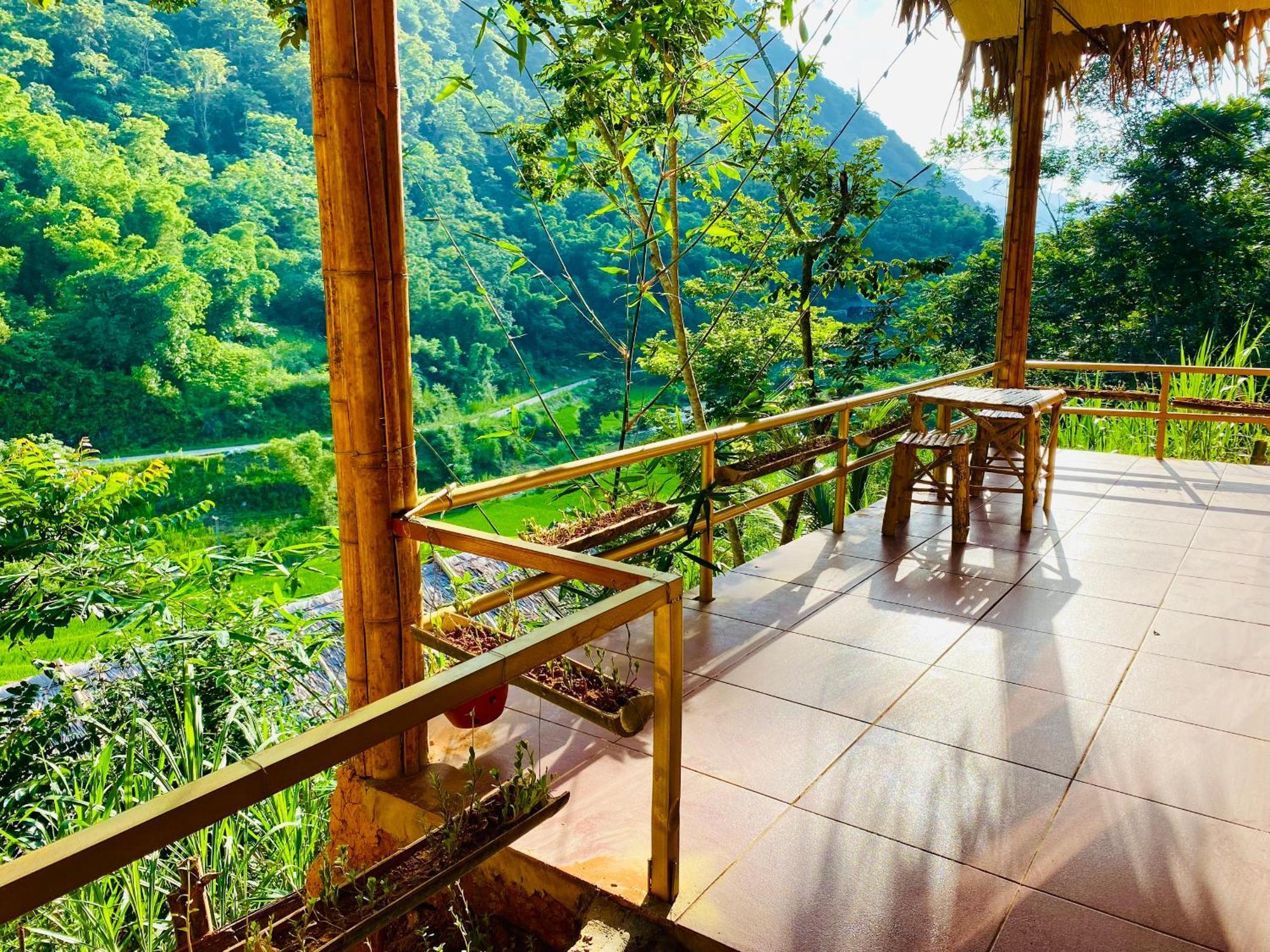 Pu Luong Homestay & Tours Huong Ba Thuoc Ngoại thất bức ảnh