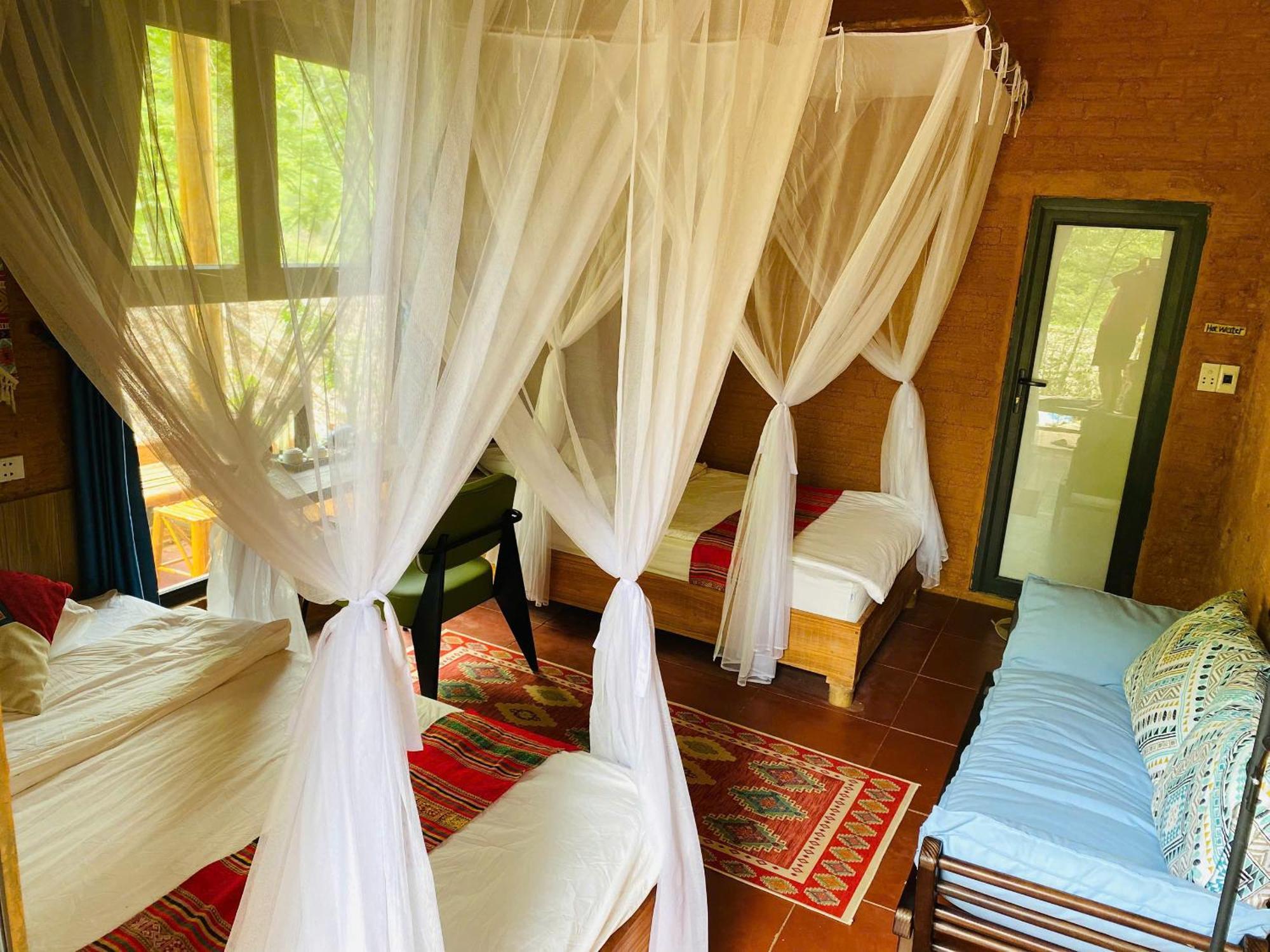 Pu Luong Homestay & Tours Huong Ba Thuoc Ngoại thất bức ảnh